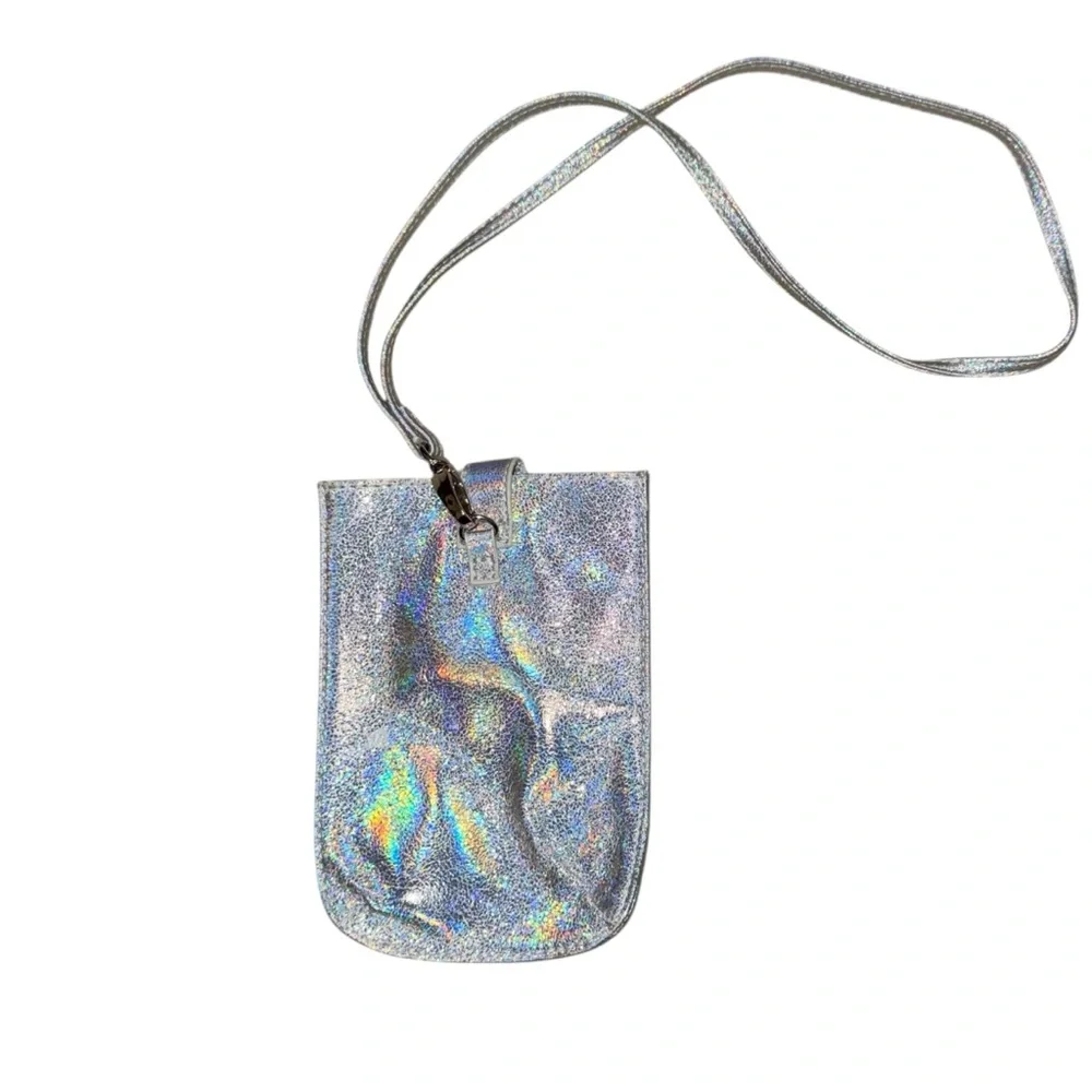 Iridescent Silver Phone Holster